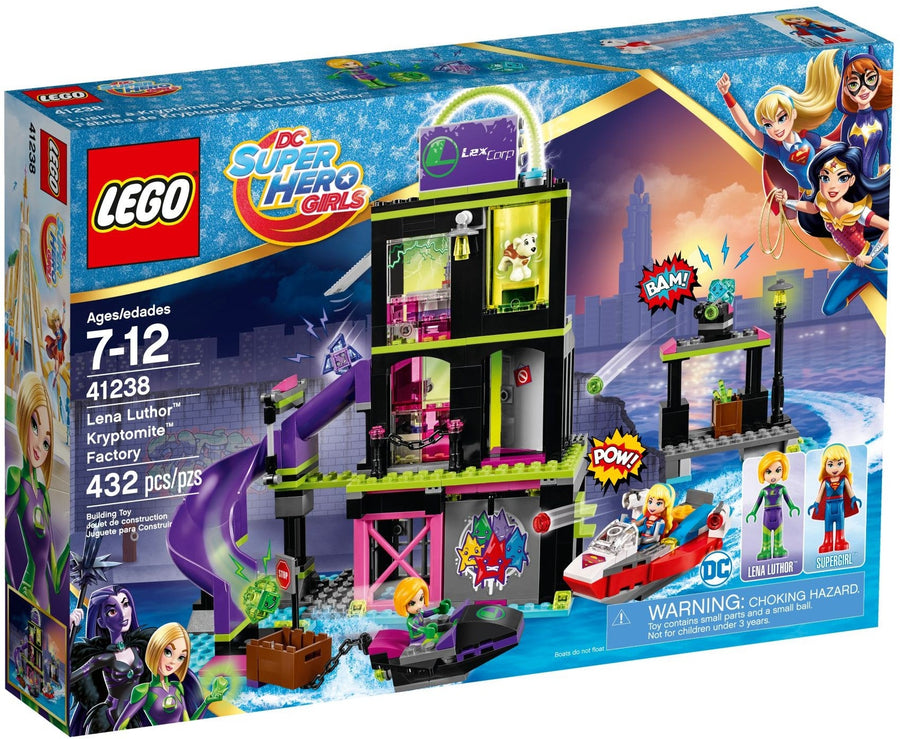 LEGO 41238 Lena Luthor Kryptomite Factory Supergirl DC Superhero Girls - SuperSaverAU - view 1