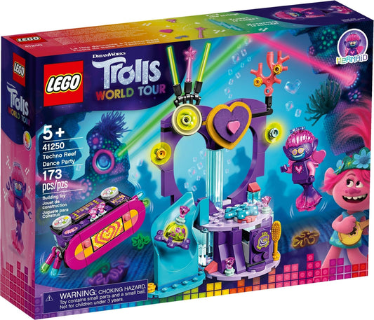 LEGO Trolls World Tour Techno Reef Dance Party 41250 Building Kit Awesome Trolls- Auzzi Store