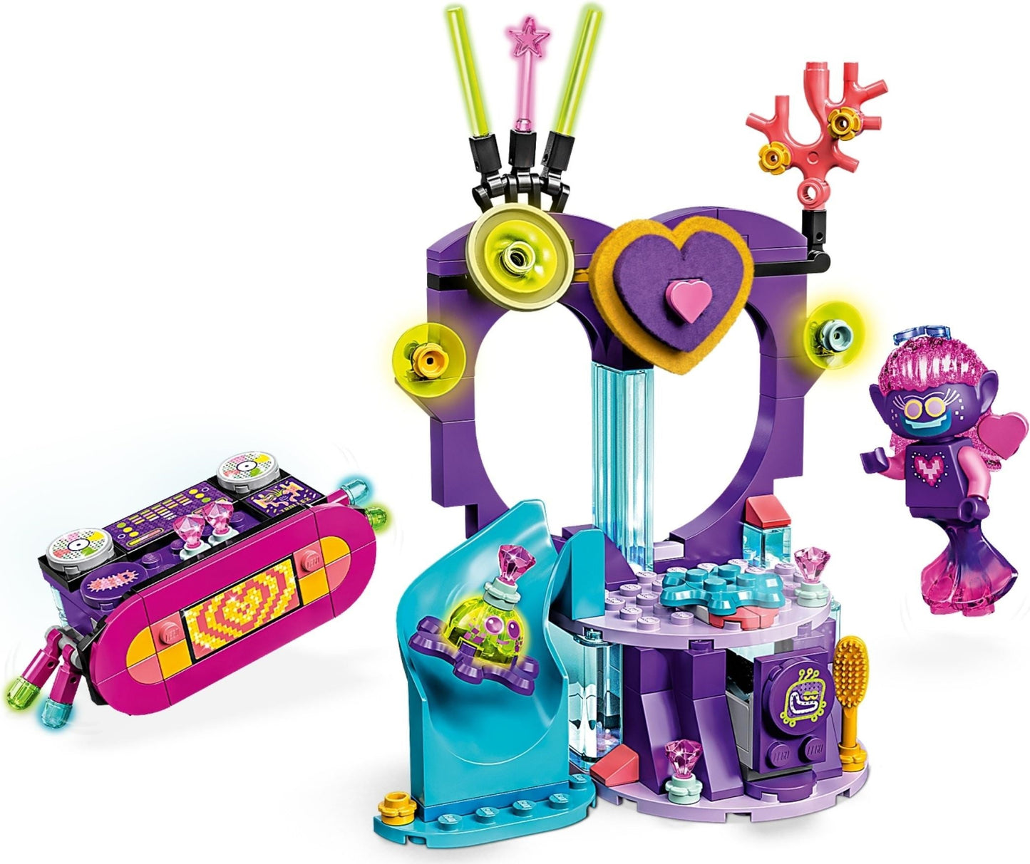 LEGO Trolls World Tour Techno Reef Dance Party 41250 Building Kit Awesome Trolls- Auzzi Store