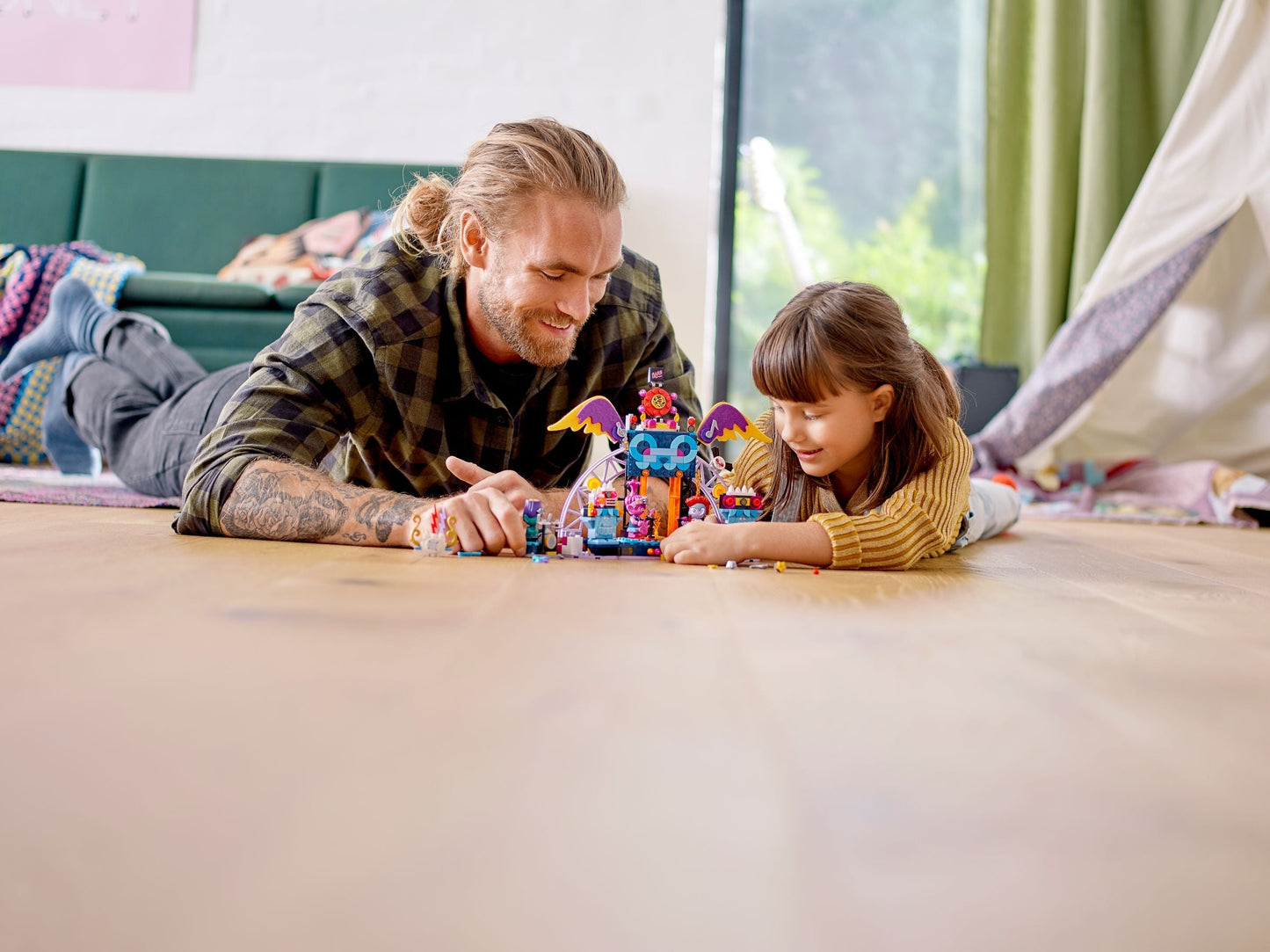 LEGO 41254 Trolls World Tour Volcano Rock City Concert Cool Trolls Toy Kit- Auzzi Store