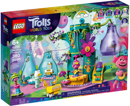 LEGO 41255 Trolls World Tour Pop Village Celebration