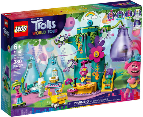LEGO 41255 Trolls World Tour Pop Village Celebration - SuperSaverAU - view 1