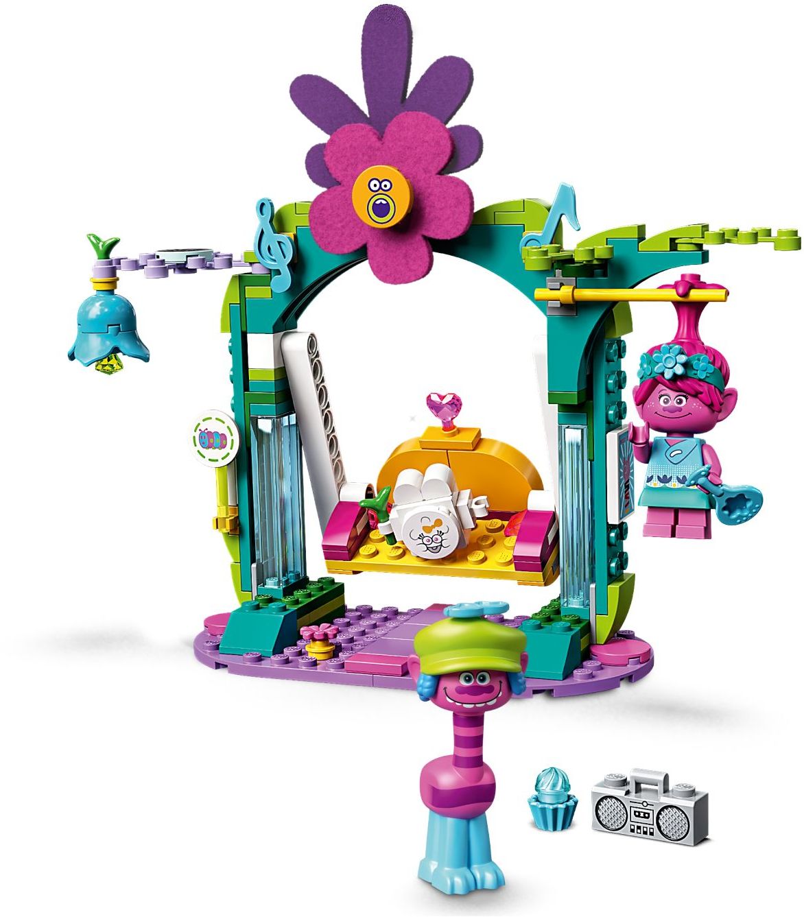 LEGO 41256 Trolls World Tour Rainbow Caterbus Building Set - SuperSaverAU - view 3