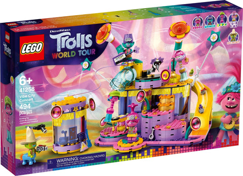 LEGO 41258 Trolls World Tour Vibe City Concert - SuperSaverAU - view 1