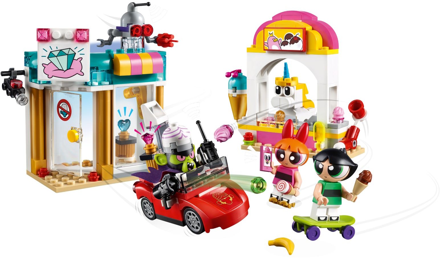 LEGO 41288 Powerpuff Girls Mojo Jojo Strikes Set - SuperSaverAU - view 2