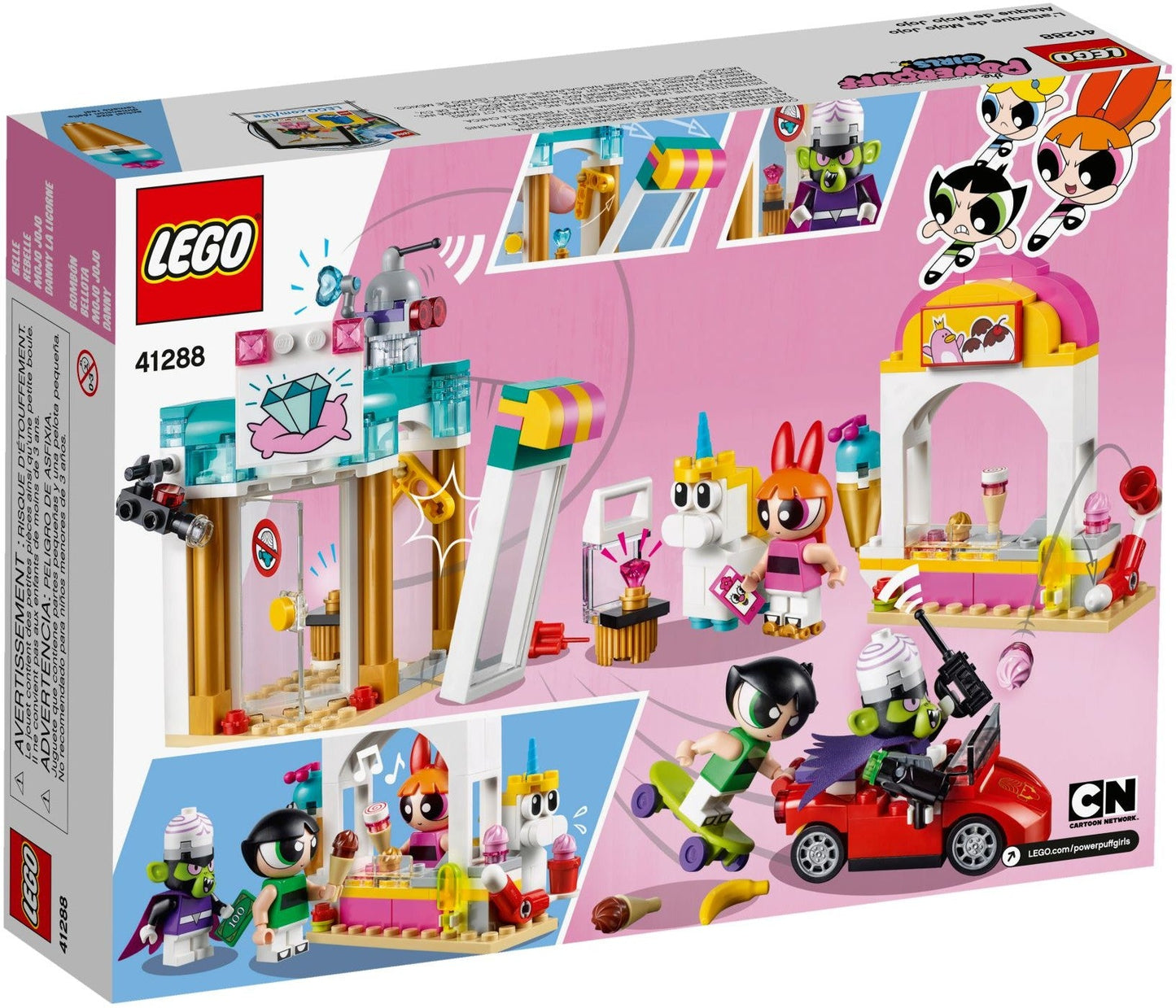 LEGO 41288 Powerpuff Girls Mojo Jojo Strikes Set