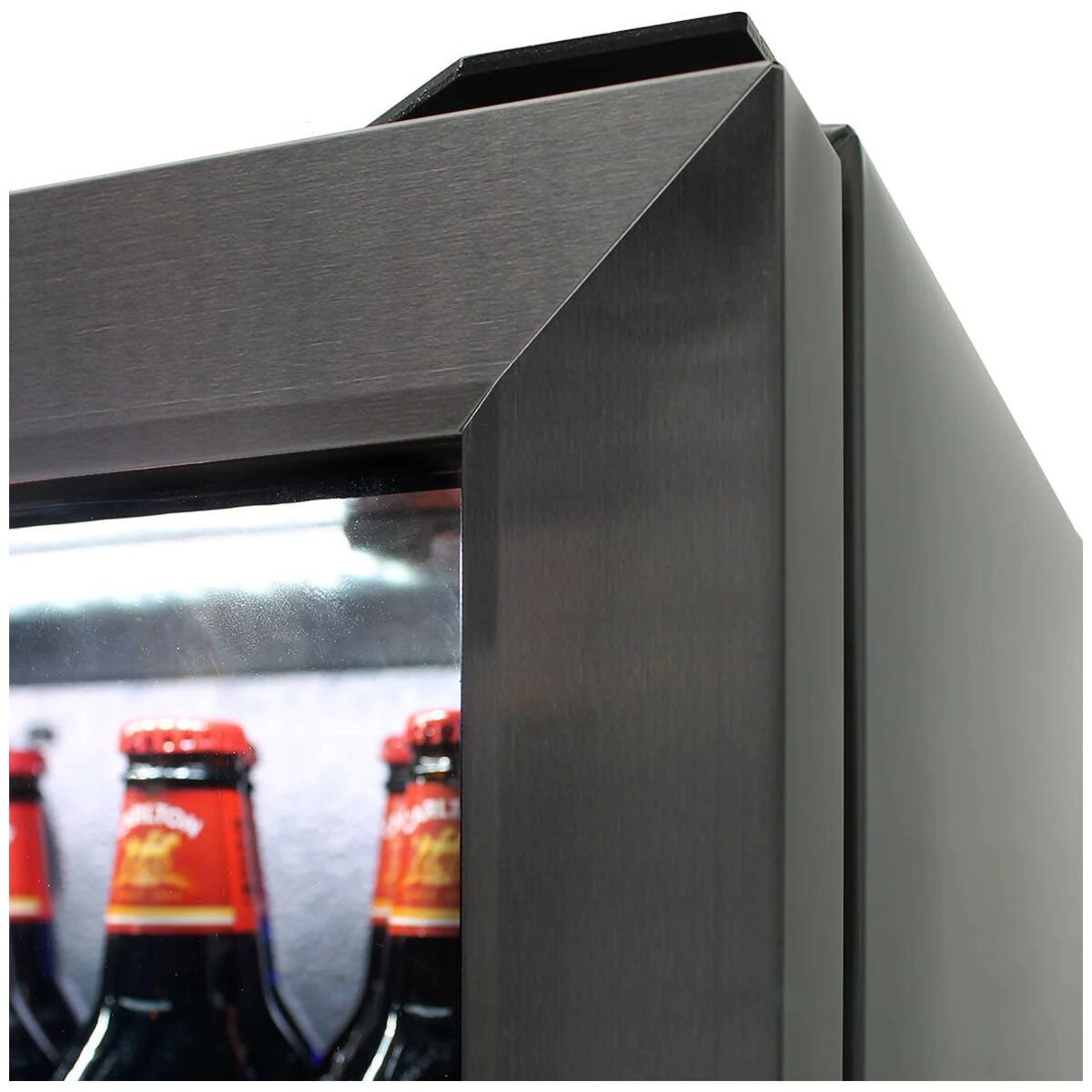 Schmick 118L Alfresco Bar Fridge - 304 Stainless Steel, Heated Triple Glazed Door - SK118R-SS