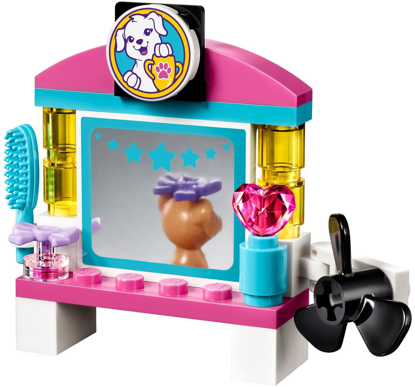 LEGO 41302 Puppy Pampering Playset: Dog Grooming Kit & Bath
