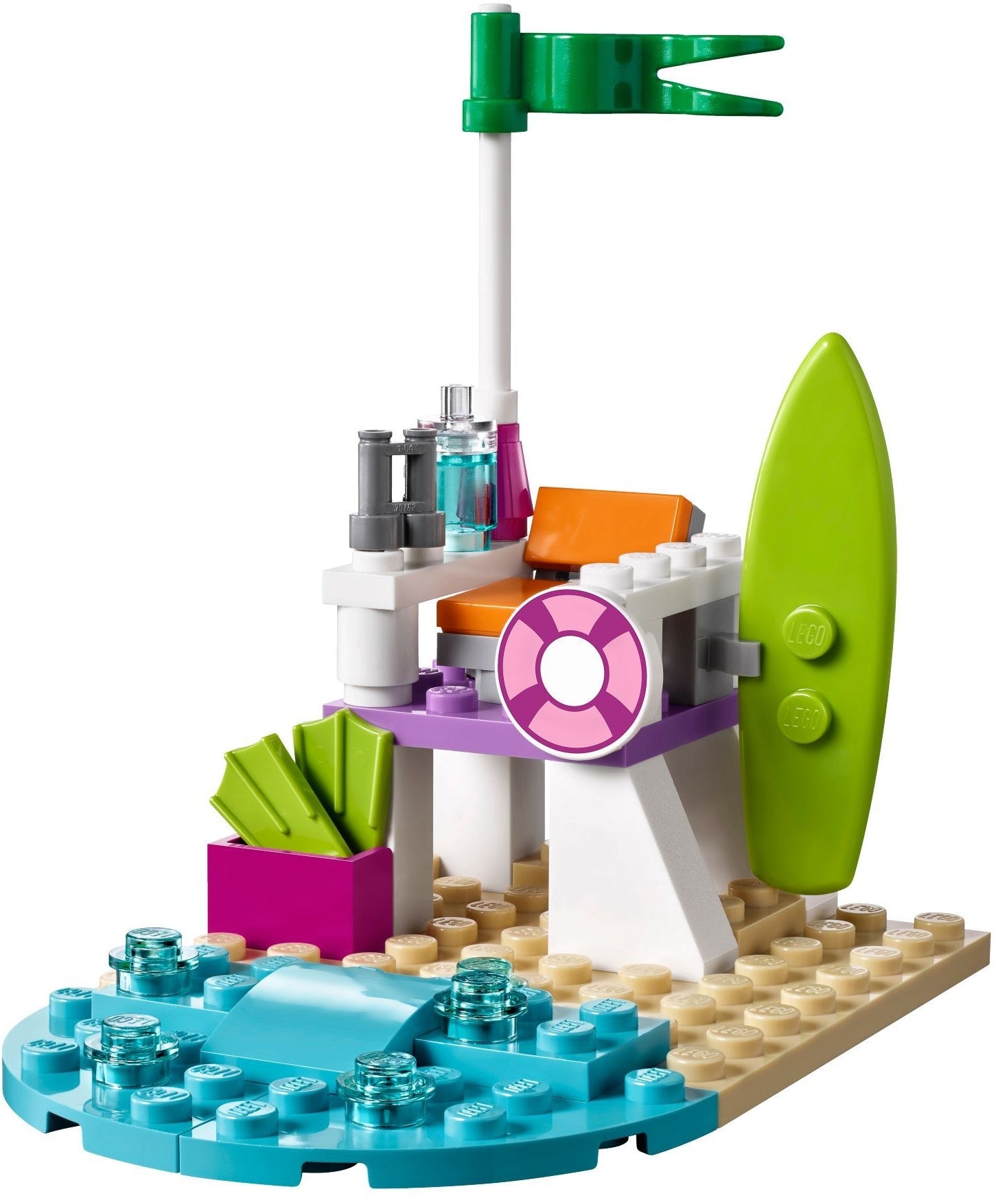 LEGO 41306 Mia's Beach Scooter with Sidecar & Pug - SuperSaverAU - view 3