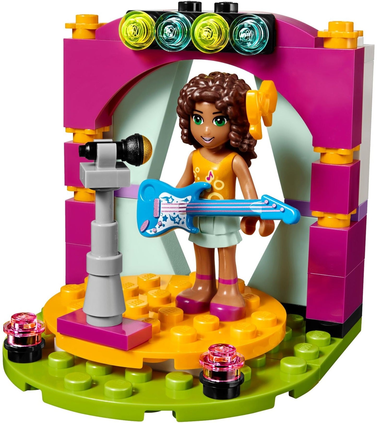 LEGO 41309 Andrea’s Musical Duet Playset with Parrot Figure