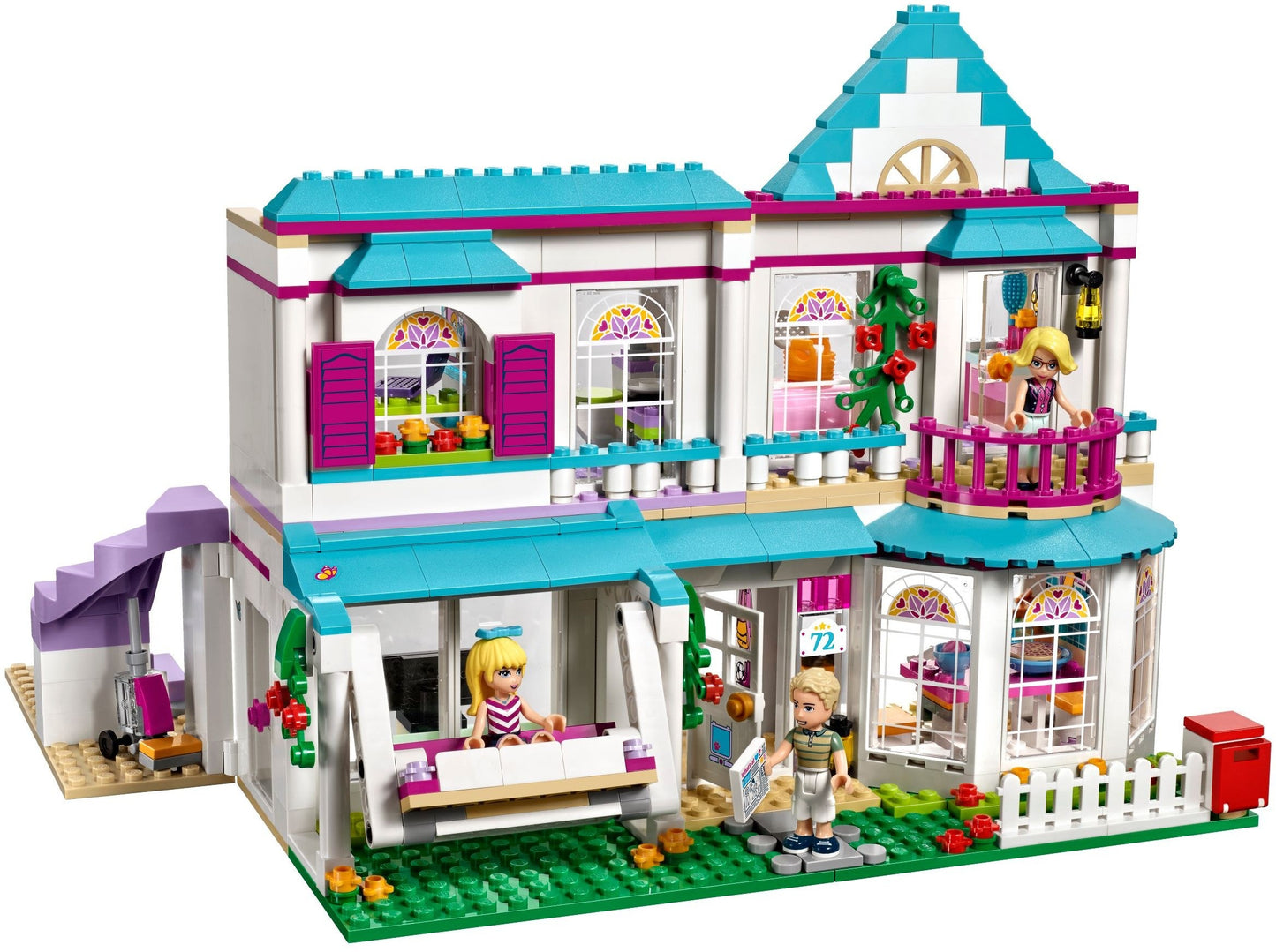 LEGO 41314 Stephanie's House: Modular Home with Family & Accessories