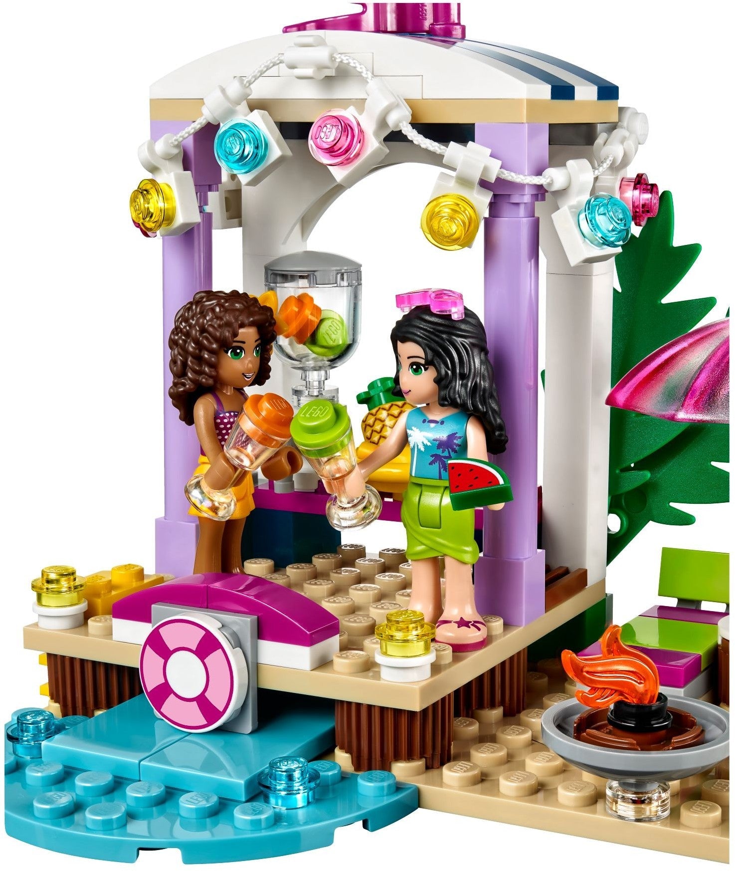 LEGO 41316 Andrea's Speedboat Transporter & Beach Party Playset - SuperSaverAU - view 5