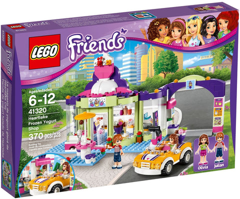 LEGO 41320 Heartlake City Frozen Yogurt Shop with Olivia & Julian - SuperSaverAU - view 1
