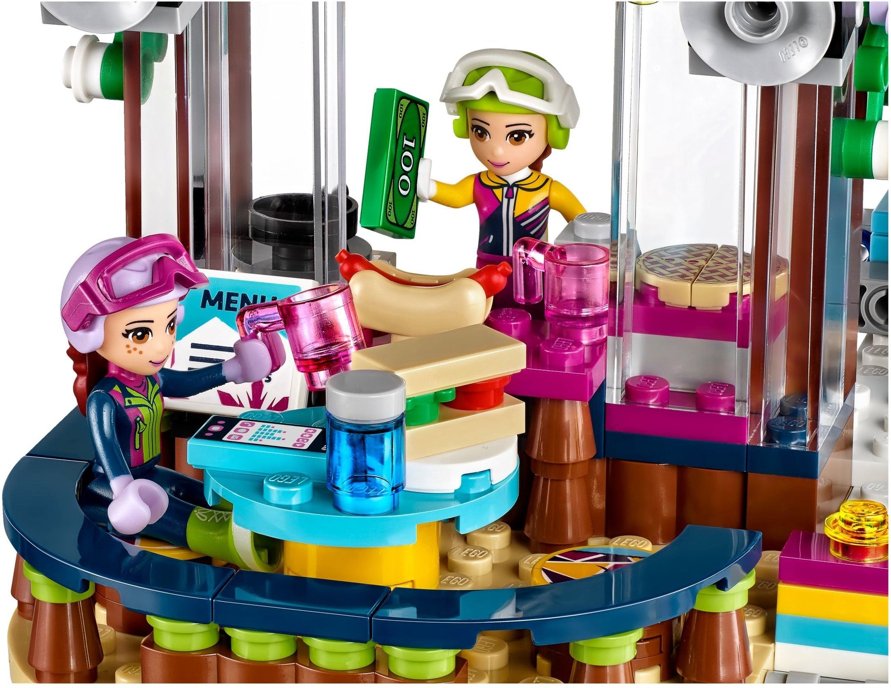 LEGO 41324 Friends Snow Resort Ski Lift with Mia & Olivia - SuperSaverAU - view 6