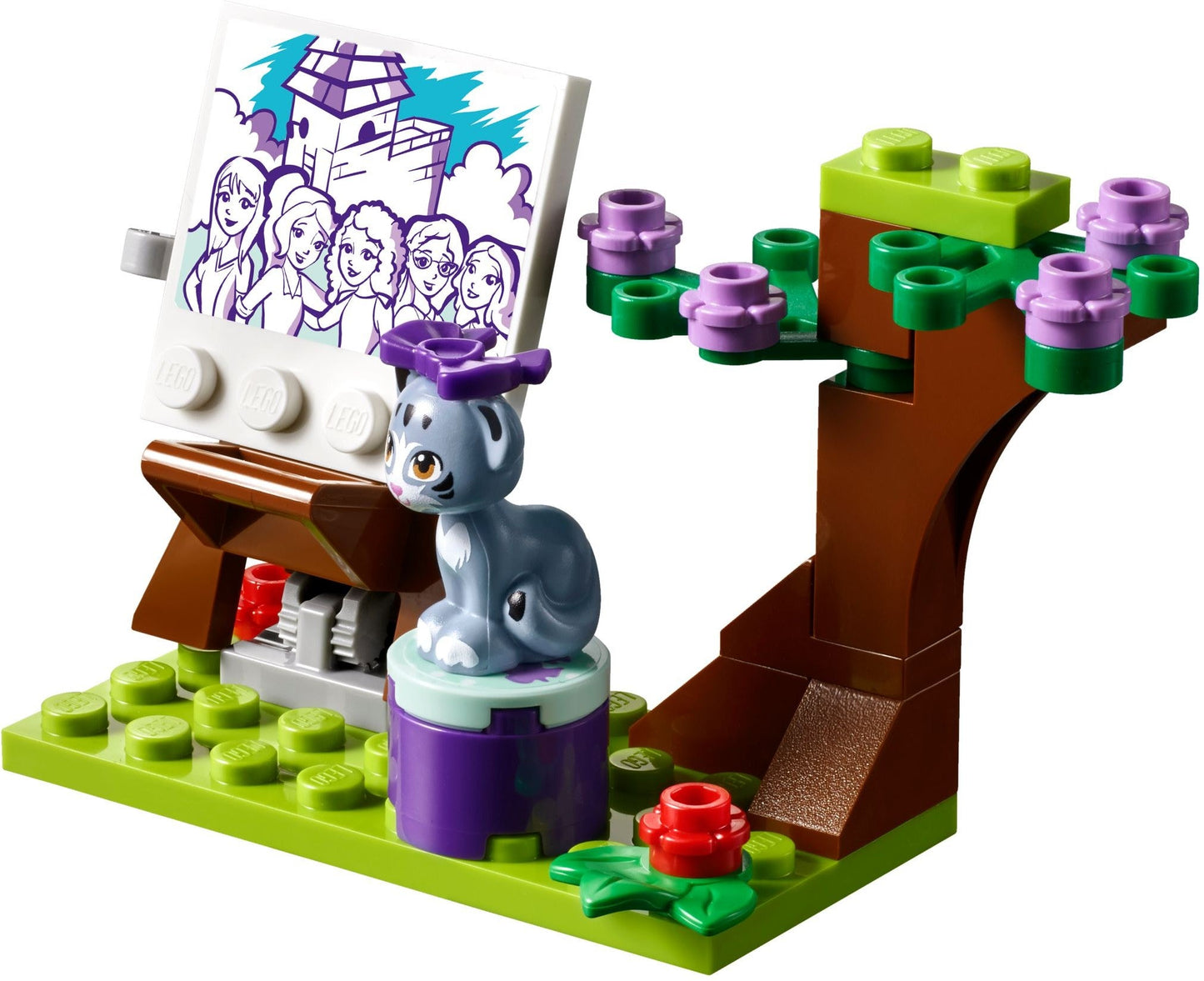LEGO 41332 Emma's Art Stand Playset: Heartlake City Park Fun
