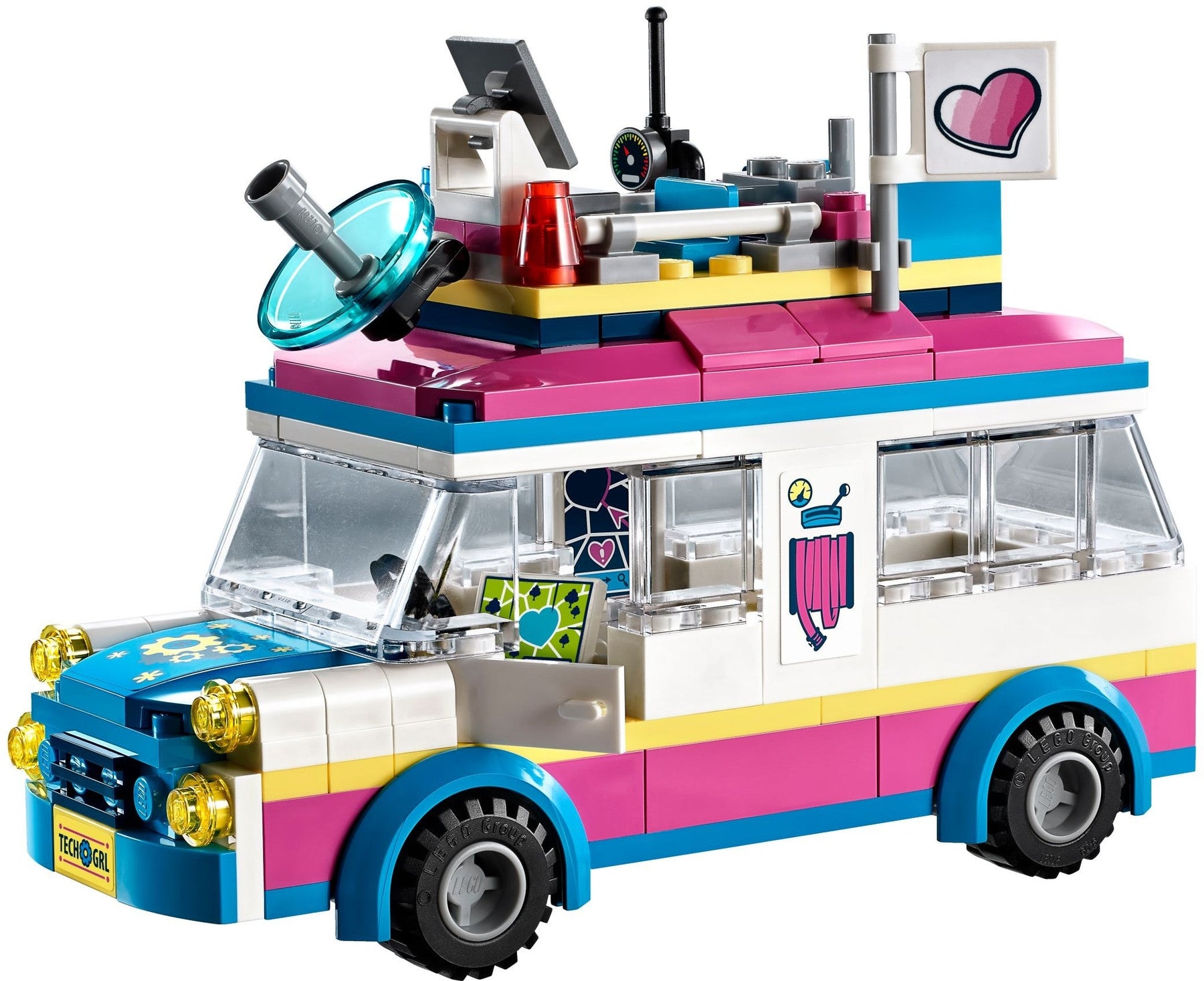 LEGO 41333 Olivia's Mission Vehicle: Rescue Cat in Heartlake City Park - SuperSaverAU - view 4
