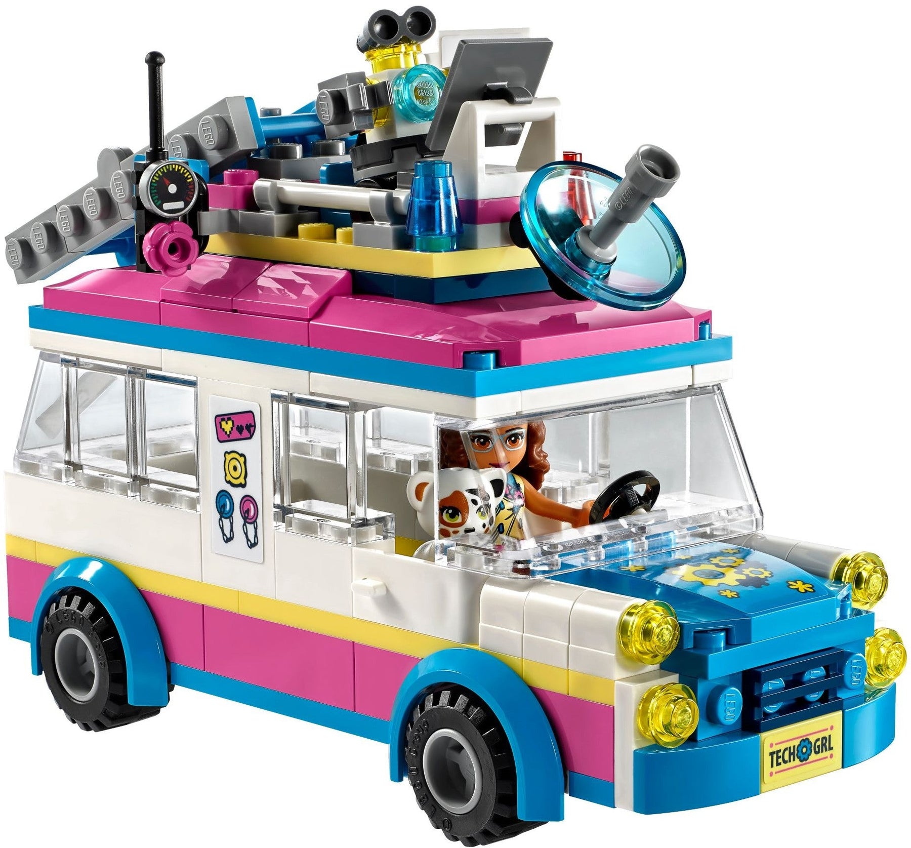 LEGO 41333 Olivia's Mission Vehicle: Rescue Cat in Heartlake City Park - SuperSaverAU - view 5