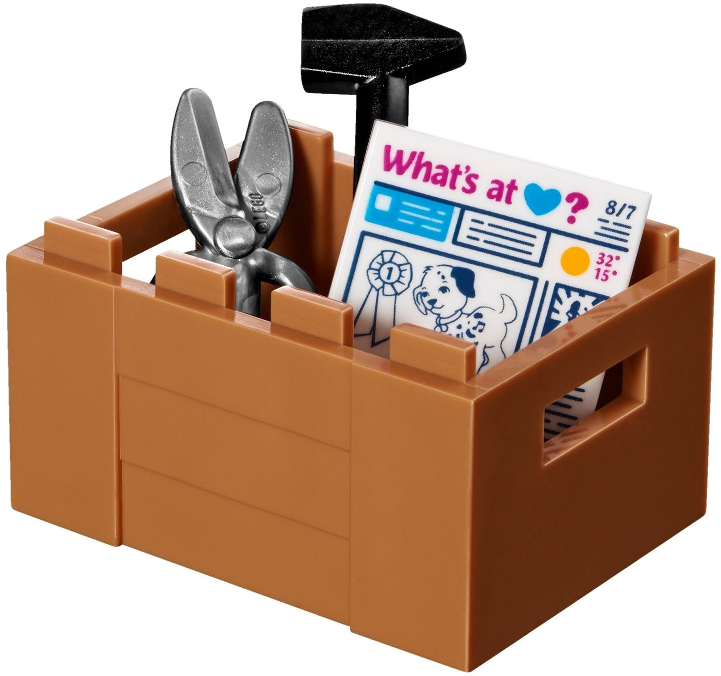 LEGO 41335 Mia's Tree House Playset with Bunny House & Zip Line