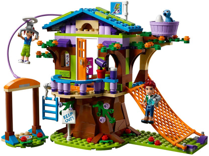 LEGO 41335 Mia's Tree House Playset with Bunny House & Zip Line