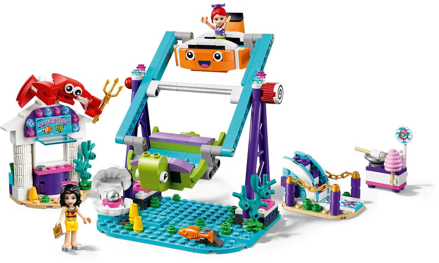LEGO 41337 Underwater Loop: Spinning Fun at the Amusement Park