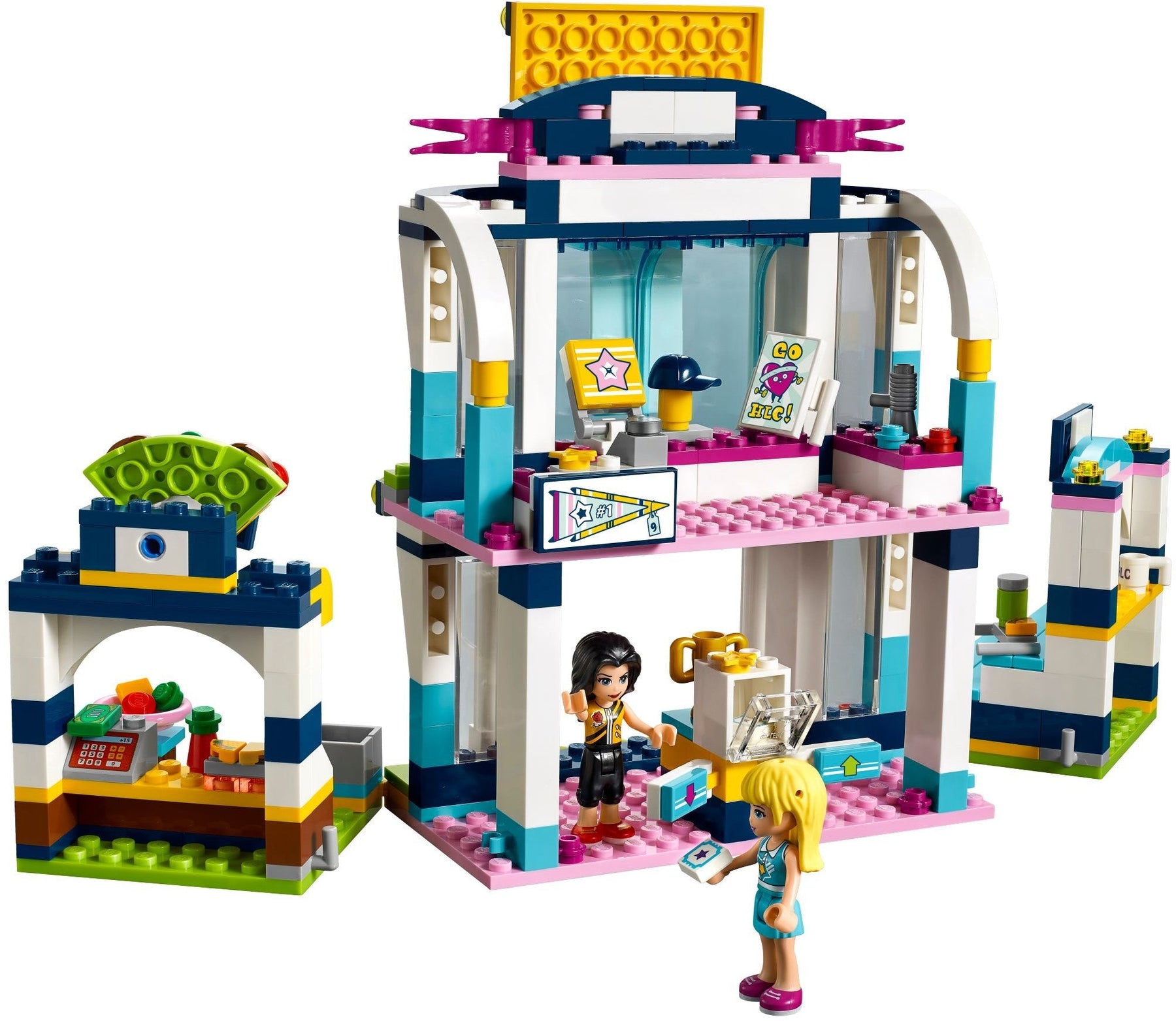 LEGO 41338 Stephanie's Sports Arena: Tennis, Basketball & Fun! - SuperSaverAU - view 4