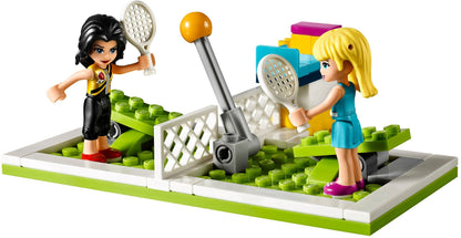 LEGO 41338 Stephanie's Sports Arena: Tennis, Basketball & Fun!