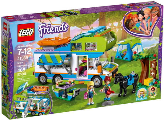 LEGO 41339 Mia's Camper Van: Camping Adventure with Horse & Accessories