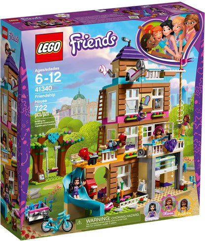 LEGO 41340 Friendship House: Rescue Missions & Fun Times