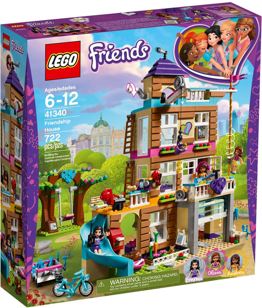 LEGO 41340 Friendship House: Rescue Missions & Fun Times