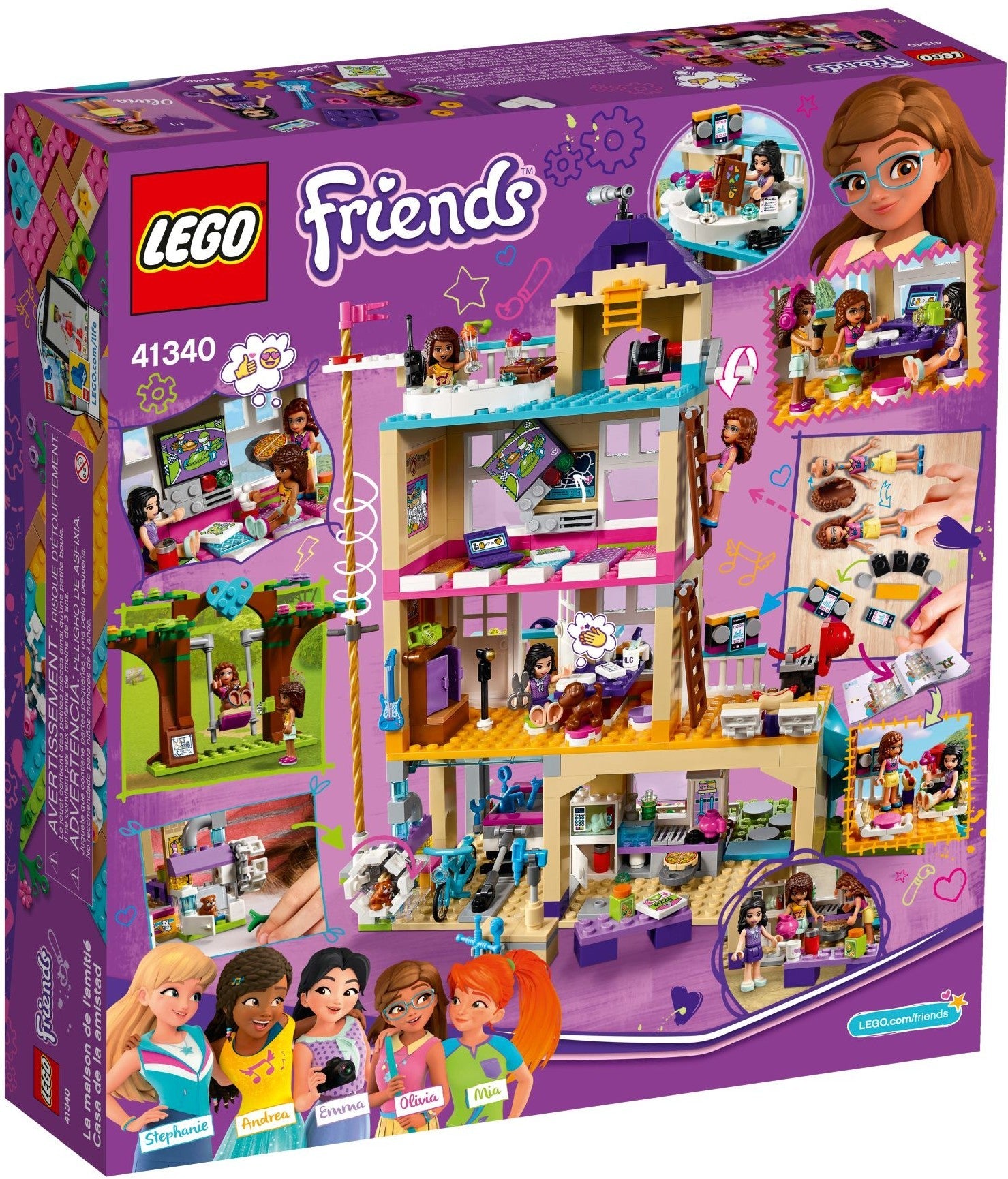 LEGO 41340 Friendship House: Rescue Missions & Fun Times - SuperSaverAU - view 2