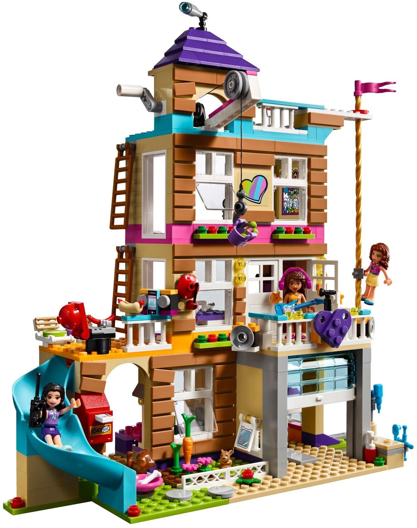 LEGO 41340 Friendship House: Rescue Missions & Fun Times - SuperSaverAU - view 3