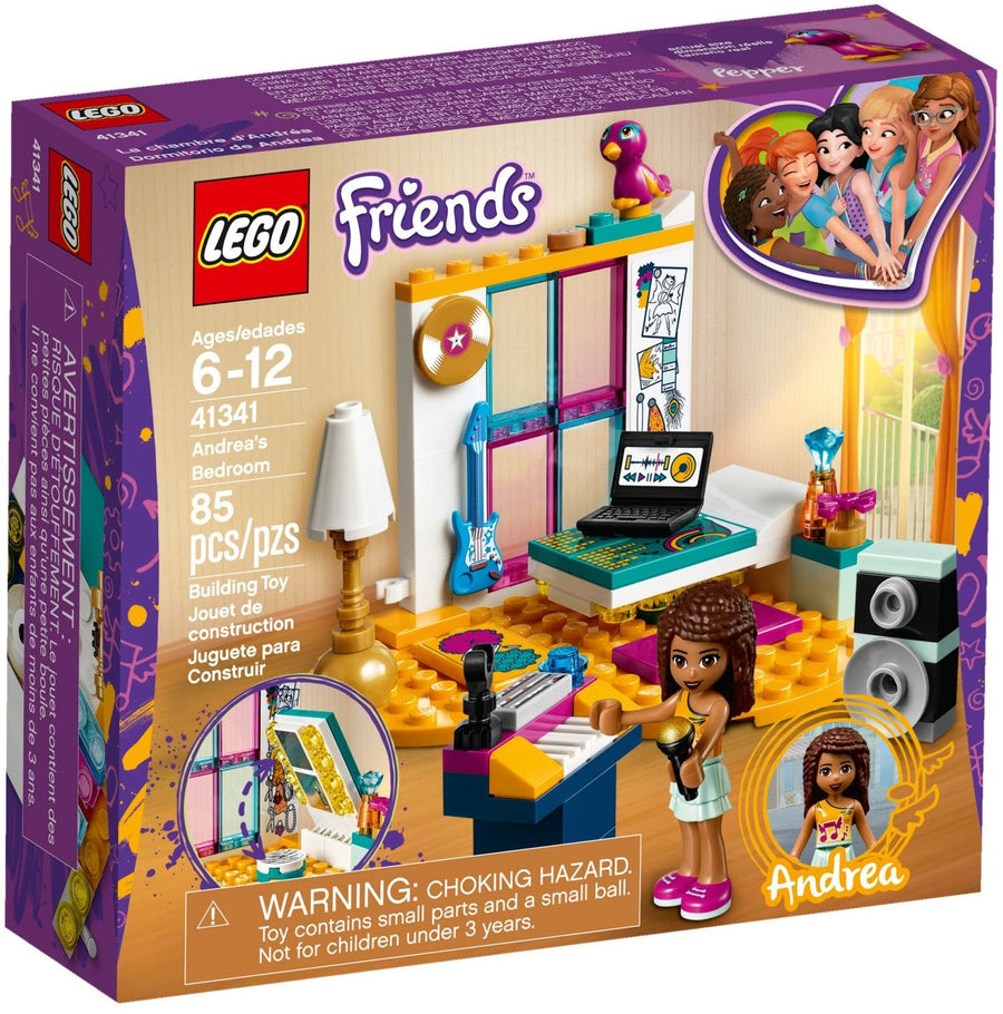LEGO 41341 Andrea's Bedroom Music Set & Heart-Shaped Base - SuperSaverAU - view 1