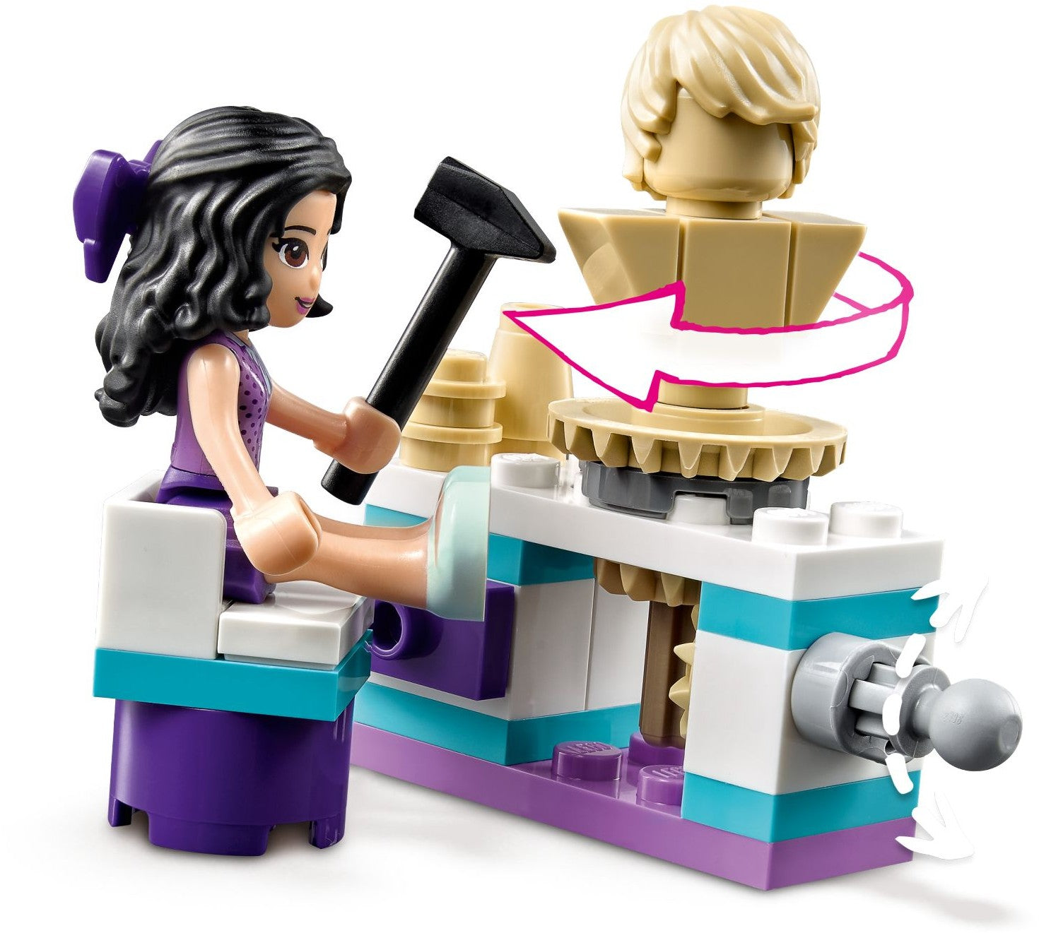 LEGO 41342 Emma's Deluxe Bedroom - Art Studio Playset - SuperSaverAU - view 3