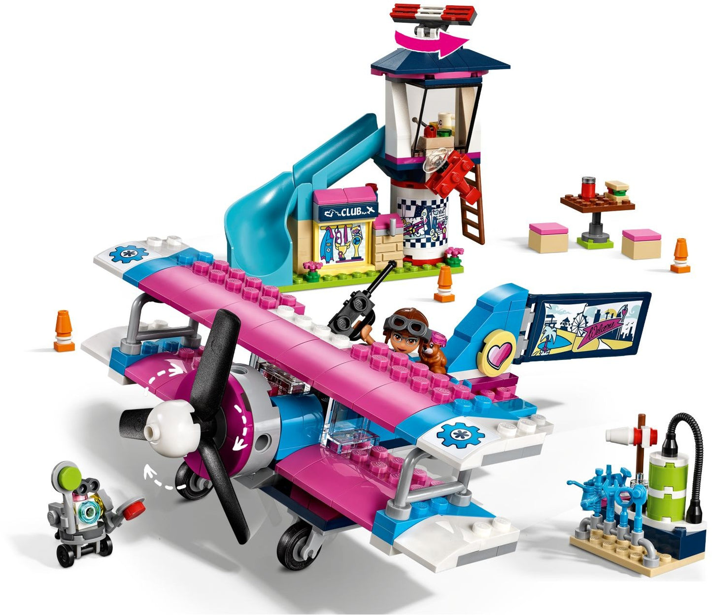 LEGO 41343 Heartlake City Airplane Tour Playset