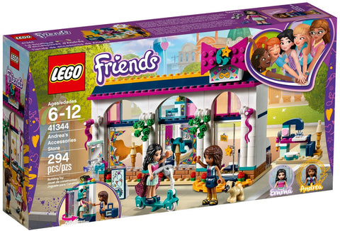LEGO 41344 Andrea's Accessories Store: Fashion Fun with LEGO Friends - SuperSaverAU - view 1