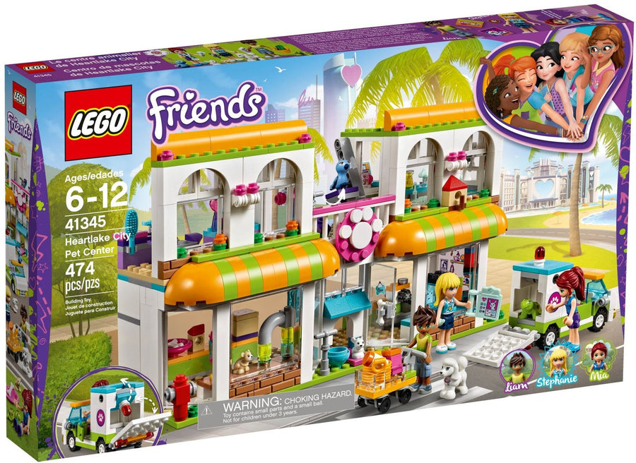 LEGO 41345 Heartlake City Pet Center: Vet, Shop & Grooming - SuperSaverAU - view 1