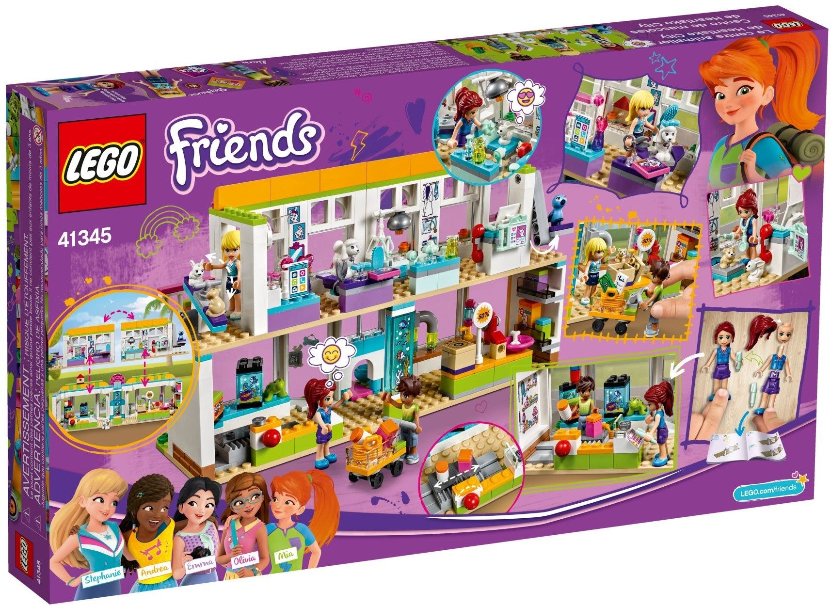 LEGO 41345 Heartlake City Pet Center: Vet, Shop & Grooming - SuperSaverAU - view 4