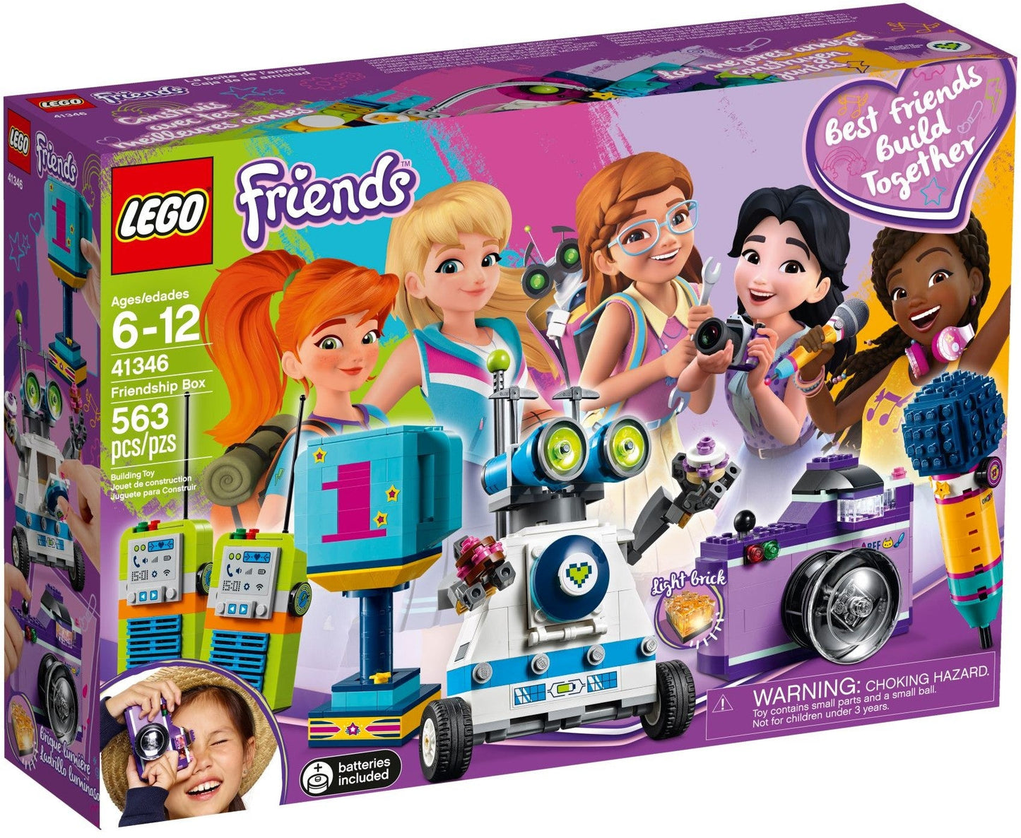 LEGO 41346 Friendship Box: Build 5 Life-Sized Accessories