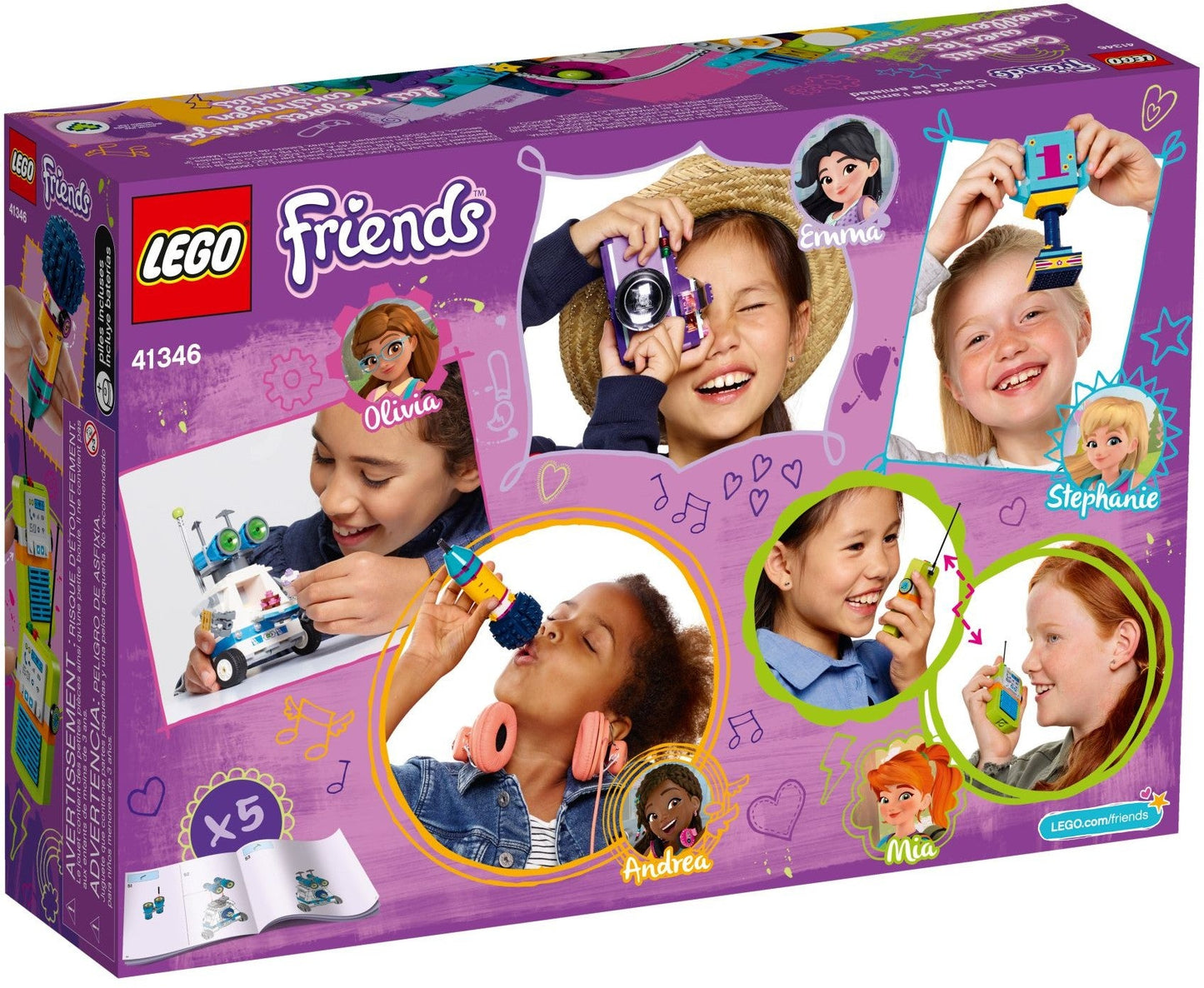 LEGO 41346 Friendship Box: Build 5 Life-Sized Accessories