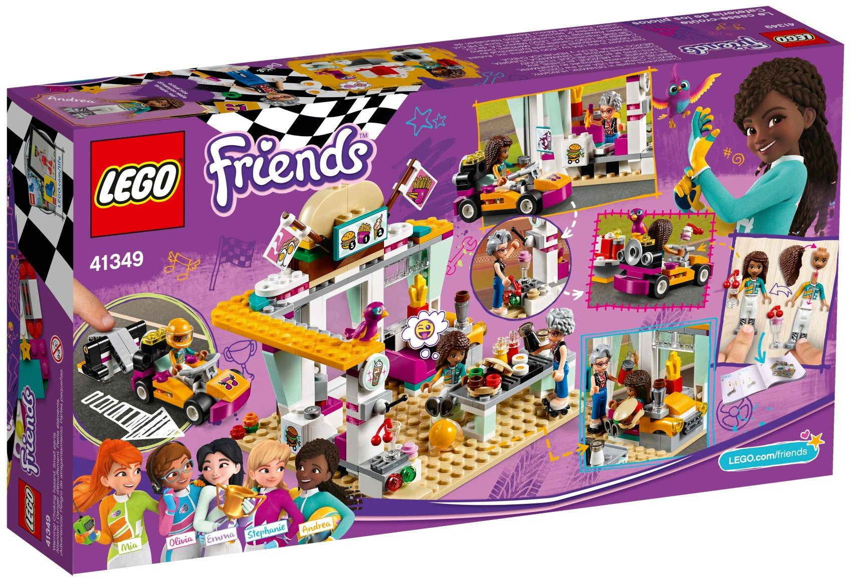 LEGO 41349 Drifting Diner Drive-In Playset - SuperSaverAU - view 4