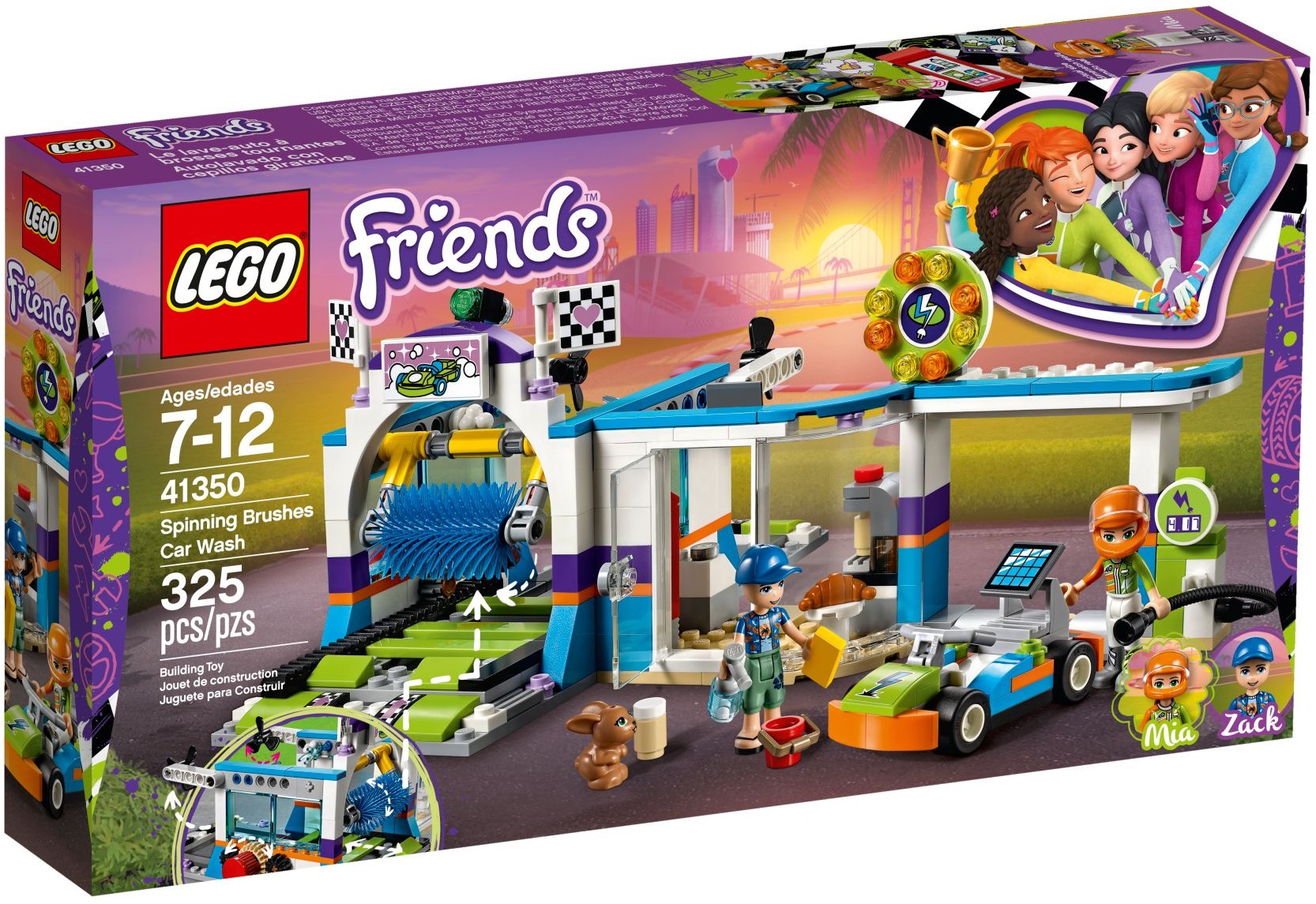 LEGO 41350 Friends Heartlake City Car Wash Playset - SuperSaverAU - view 1