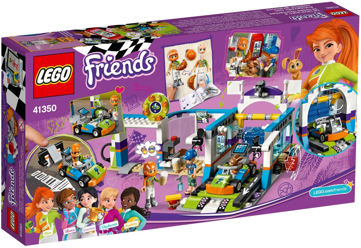 LEGO 41350 Friends Heartlake City Car Wash Playset