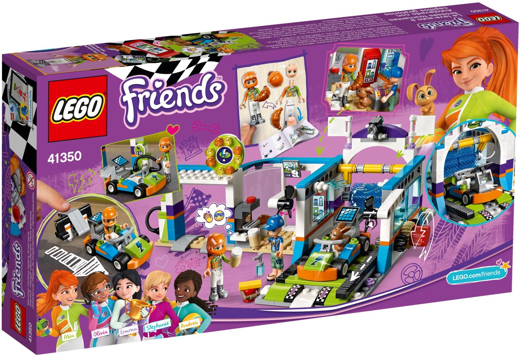 LEGO 41350 Friends Heartlake City Car Wash Playset - SuperSaverAU - view 4
