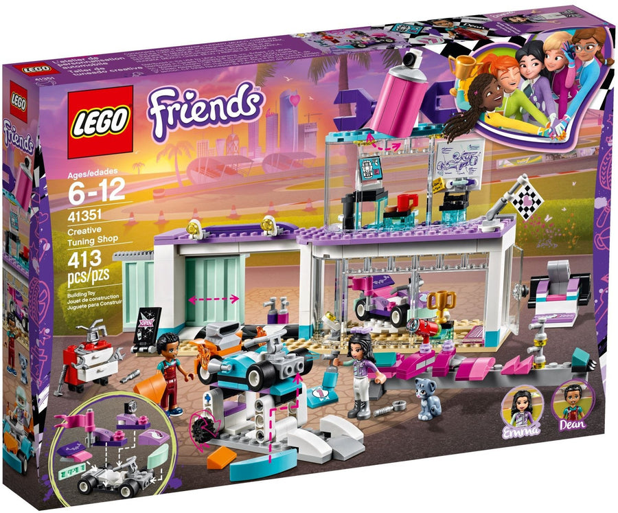 LEGO 41351 Creative Tuning Shop: Build & Customize Go-Karts - SuperSaverAU - view 1