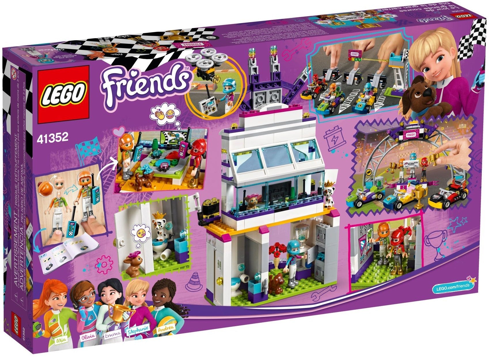 LEGO 41352 Friends Big Race Day Go-Kart Building Set - SuperSaverAU - view 4