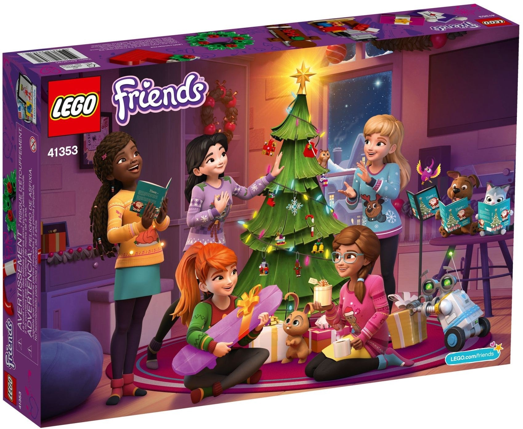 LEGO 41353 Friends Advent Calendar 2018 - Christmas Countdown Set - SuperSaverAU - view 2