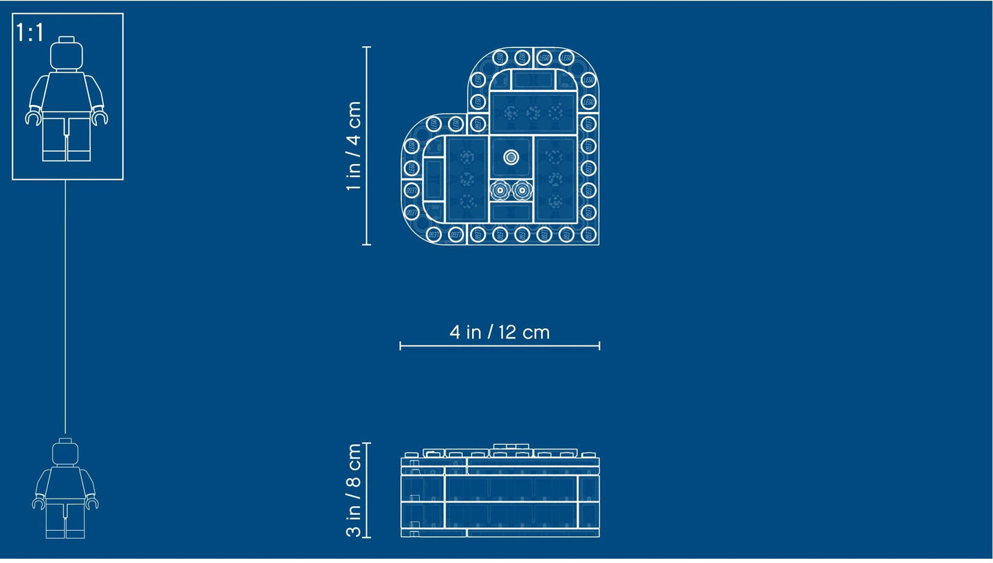 LEGO 41356 Stephanie's Heart Box - Tennis Playset