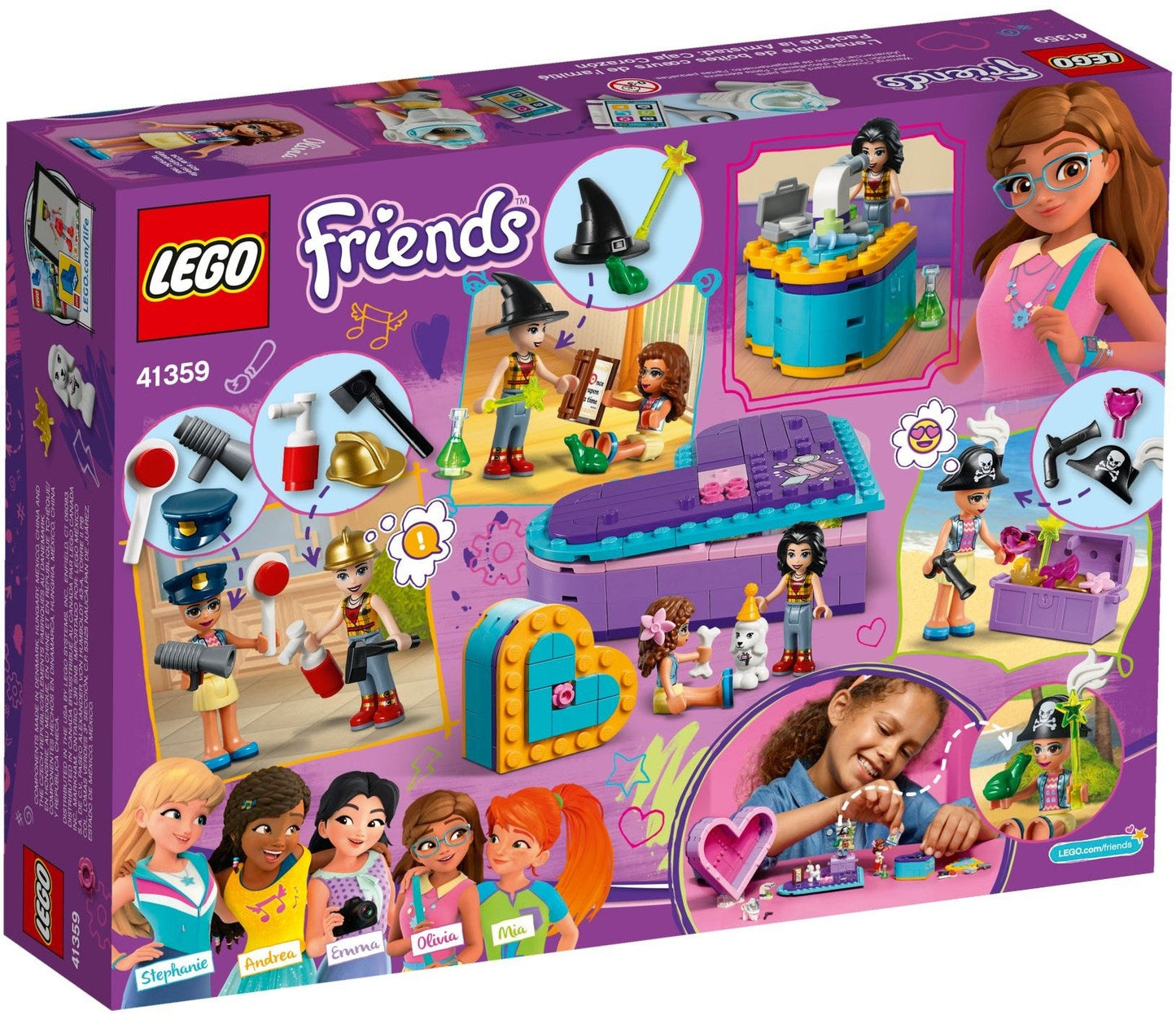 LEGO 41359 Friends Friendship Heart Box- Auzzi Store