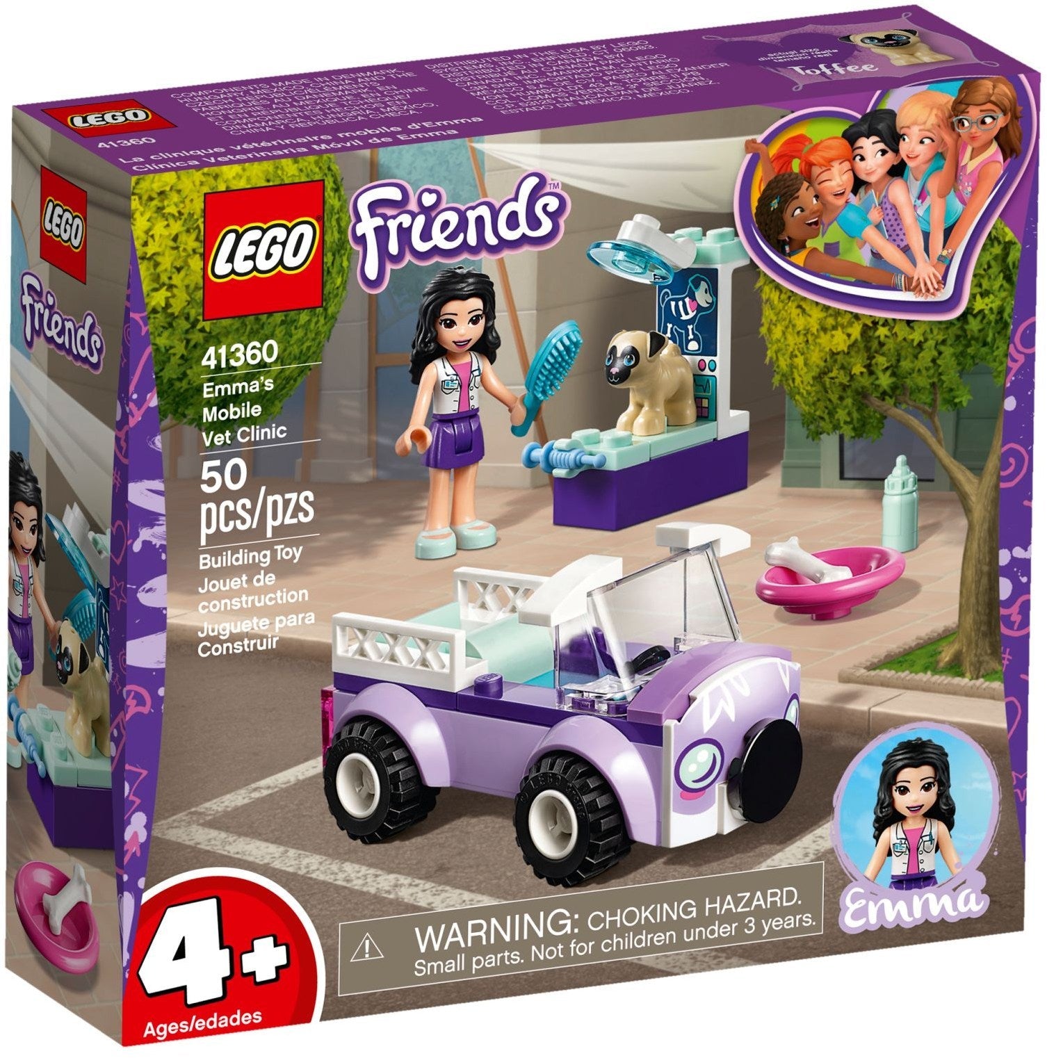 Lego Friends 41360 Emma's Mobile Veterinary Clinic- Auzzi Store