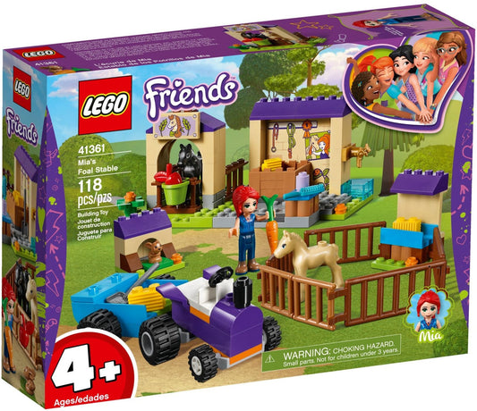 LEGO Friends Mia's Foal Stable 41362- Auzzi Store